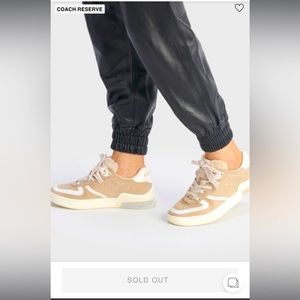 Coach Citysole Court Sneaker women’s 9.5 Oat Sold out online